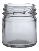 Aegg's glass 41ml mini eco jam jar
